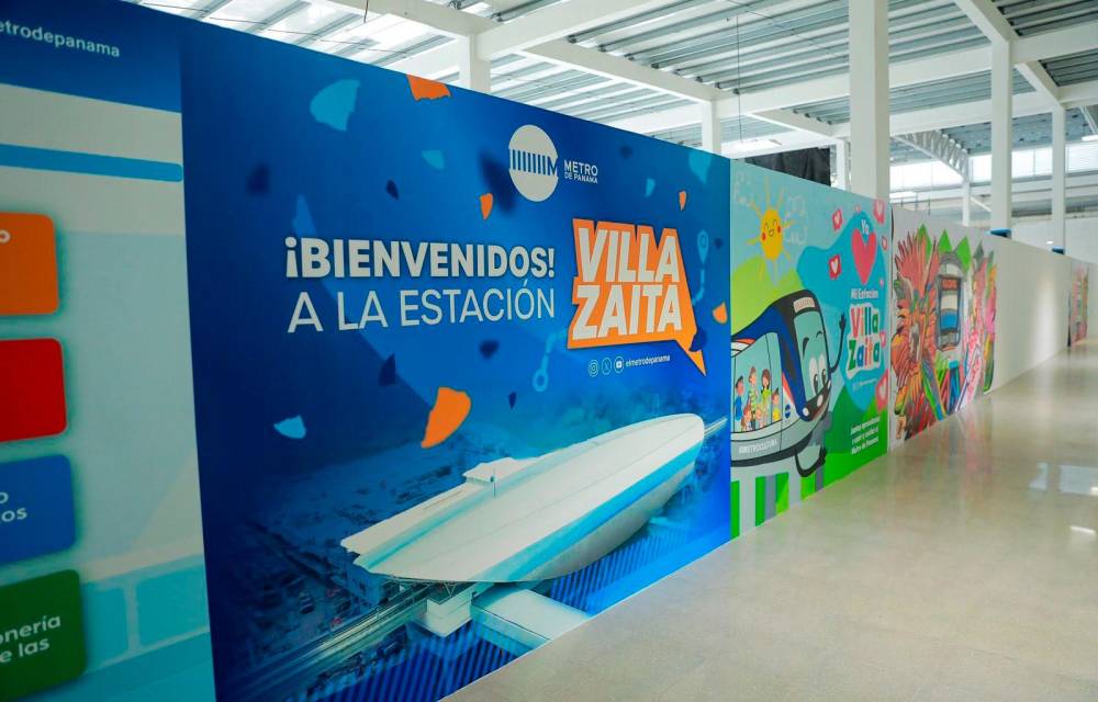 Metro de Panamá inicia operaciones de su estación en Villa Zaita