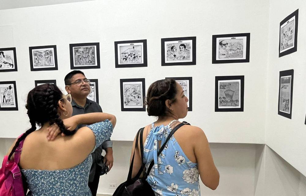 Homenaje a Peña Morán en Galería de la Universidad de Panamá