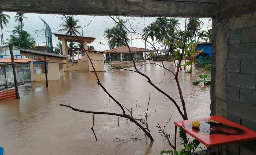 Lluvias causan estragos en la Costa Arriba de Colón