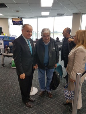 Expresidente de Uruguay, José Mujica llega a Panamá