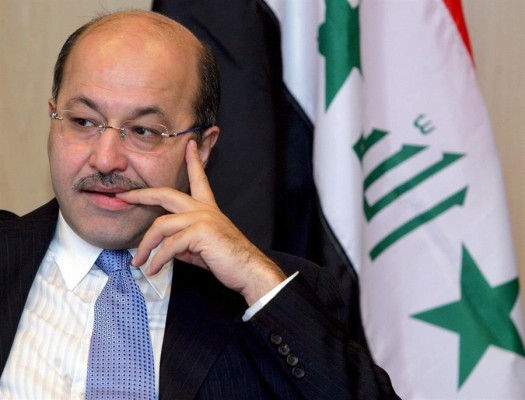 El presidente de Irak, Barham Saleh.