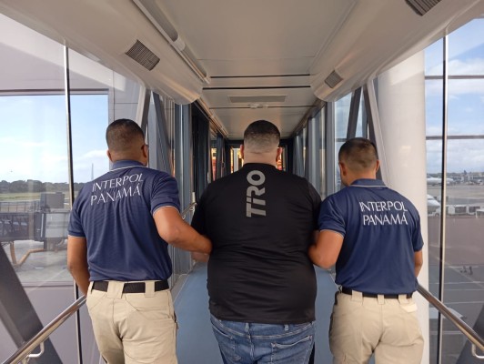 Interpol extradita desde Colombia a venezolano requerido en Panamá