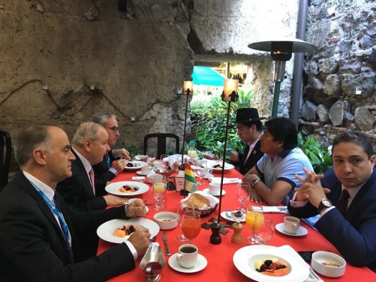 Diputado Castillo invitado por Evo Morales para la EUROLAT-CELAC