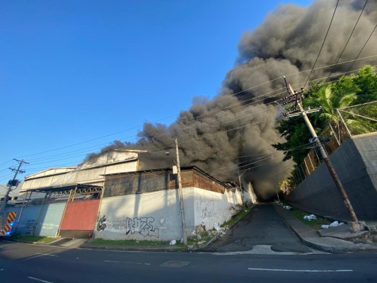 Bomberos siguen luchando con el incendio de Calidonia 
