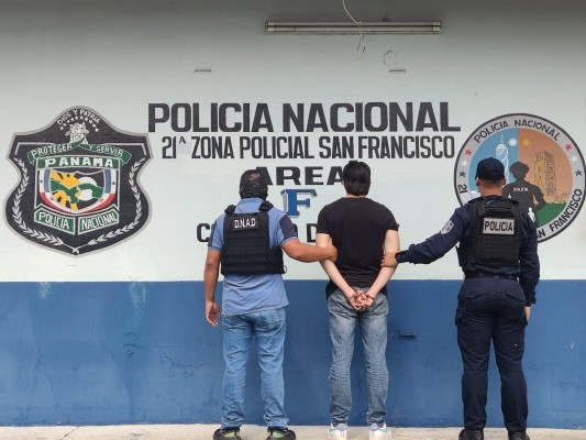 Policía aprehende a extranjero con droga en San Miguelito