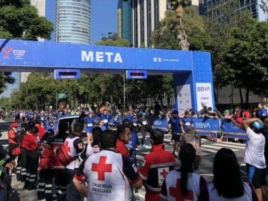 Corredor fallece de un infarto en el Medio Maratón de la Ciudad de México