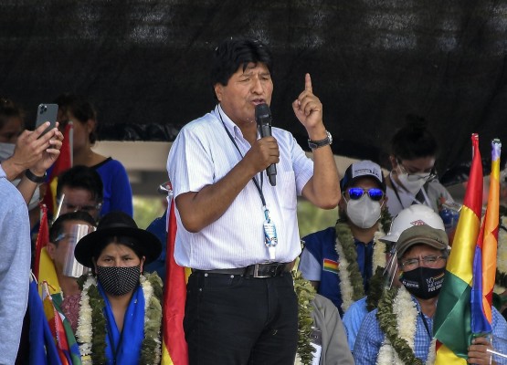Evo Morales dice que si va a Perú, será recibido como en una proclamación
