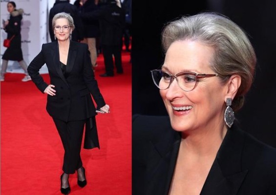 Meryl Streep actriz de 68 años.