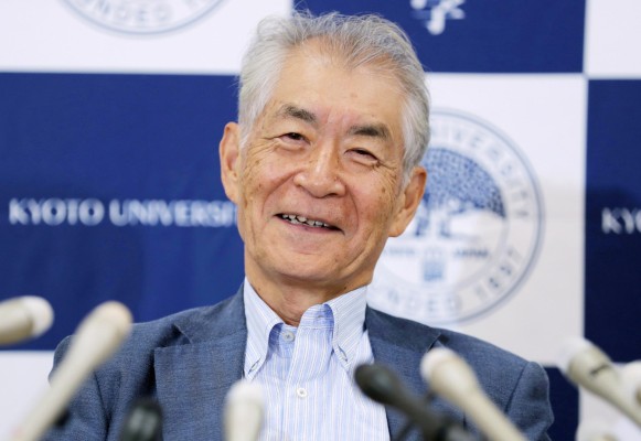 El inmunólogo molecular y químico japonés Tasuku Honjo, ganador del Nobel de Medicina.