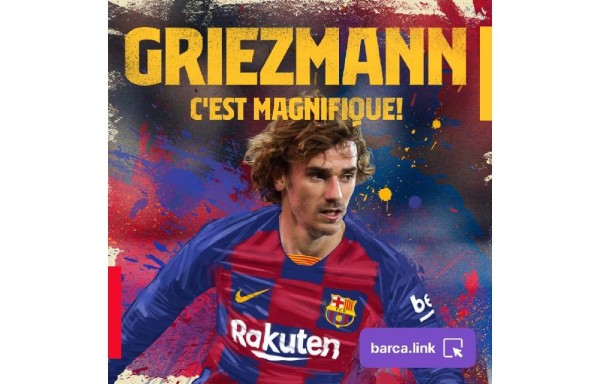 El Barcelona Hace Oficial El Fichaje De Griezmann Por Temporadas