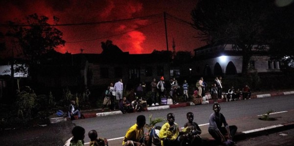 Aumentan a más de 30 los muertos por la erupción del volcán Nyiragongo en RDC