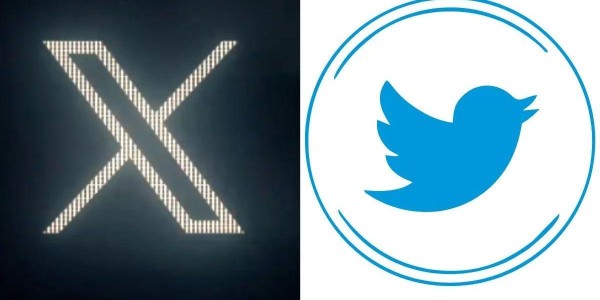 Elon Musk cambió el pajarito de Twitter por una X