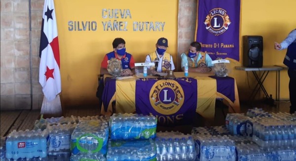 ¡Pueblo unido! Leones recolectaron unas 10.5 toneladas de ayuda humanitaria para los chiricanos 