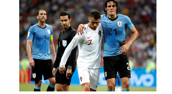 Uruguay se impone ante Portugal y pasa a cuartos de final