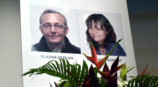 Claude Verlon y Ghislaine Dupont eran periodistas de Radio Francia Internacional. Fueron asesinados en 2013.
