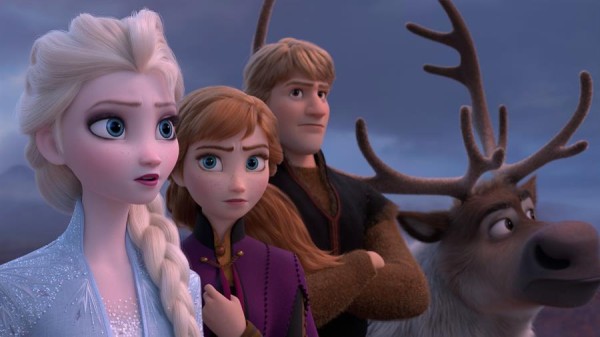 Frozen II lidera por tercera semana seguida la taquilla de Estados Unidos