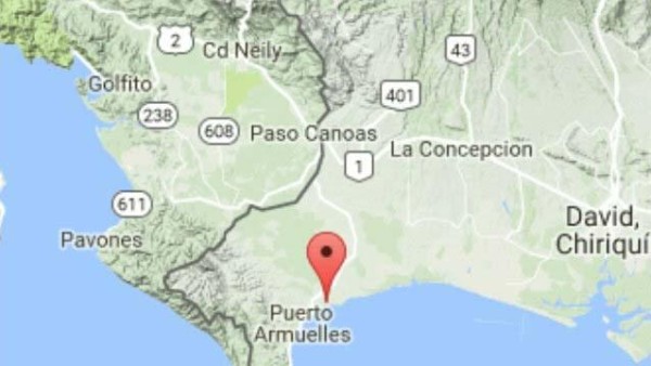 Sismo de magnitud 2,7 se produjo en el litoral Pacífico panameño 