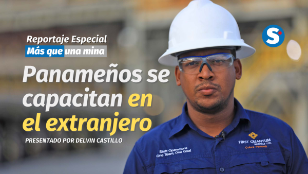 Eddy Barraza trabaja en Minera Panamá desde el año 2018.