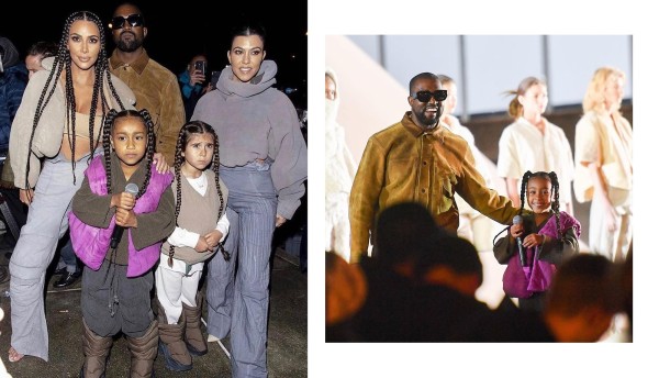 Hija de Kim Kardashian debuta como rapera en desfile de modas en París