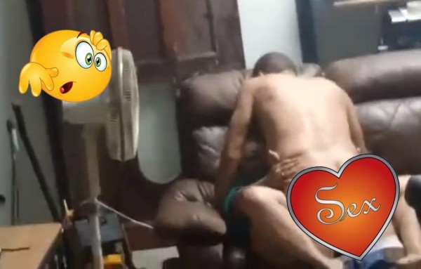 El video de los funcionarios en pleno acto sexual se hizo viral en la redes.