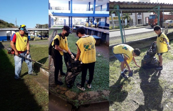Voluntarios realizaron jornada de limpieza en el IPT Fernando de Lesseps