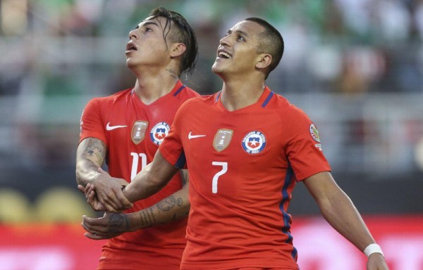 Los chilenos buscarán a defender su título el domingo.