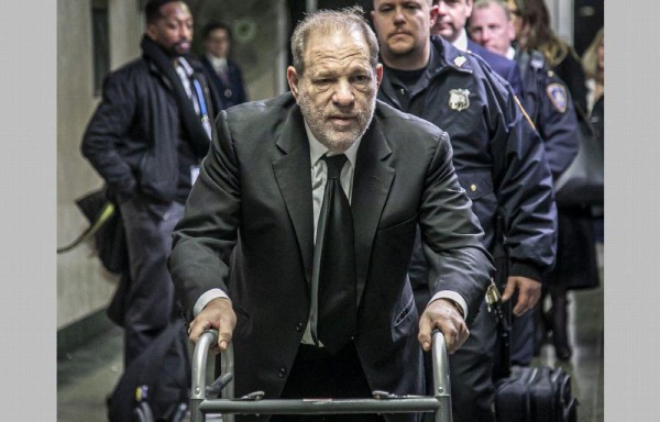 Harvey Weinstein dio positivo al covid-19