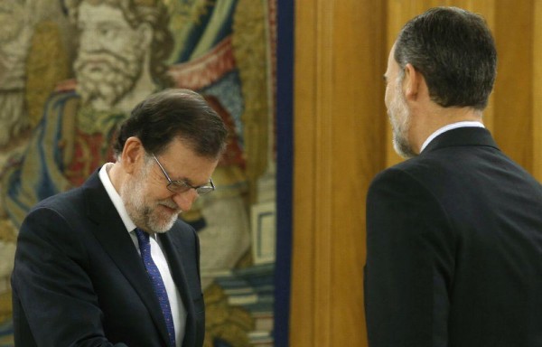 Rajoy jura como presidente y alista su Gobierno