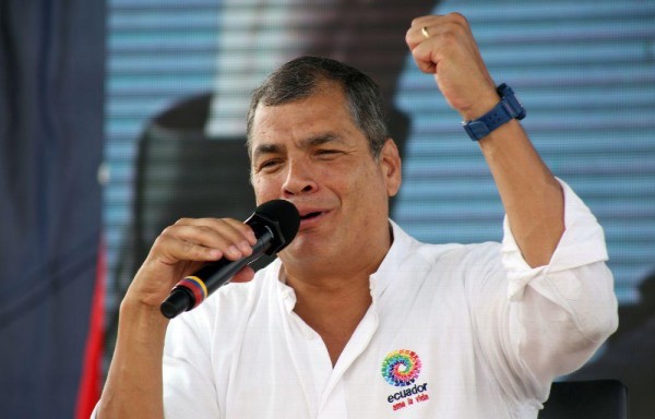 ‘Un orgullo para Colombia y toda la Patria Grande. ¡Felicitaciones, Juan Manuel!' . RAFAEL CORREA Presidente de Ecuador