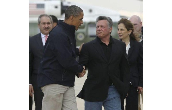 Obama se reúne con el rey de Jordania