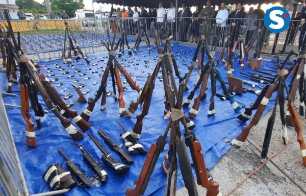 Panamá ha logrado sacar de las calles más de 27 mil armas