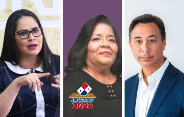 Zulay Rodríguez, Maribel Gordón y Melitón Arrocha son los tres candidatos presidenciales por libre postulación