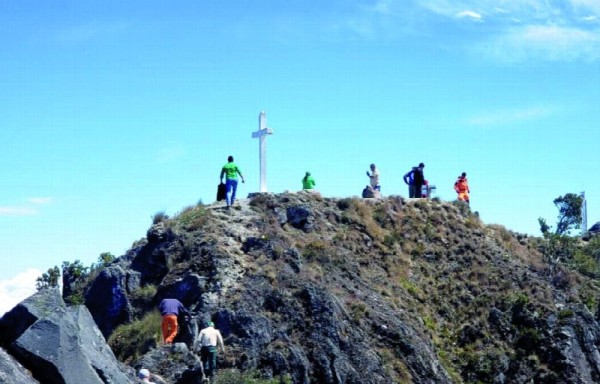 El volcán Barú es el punto más alto del país.
