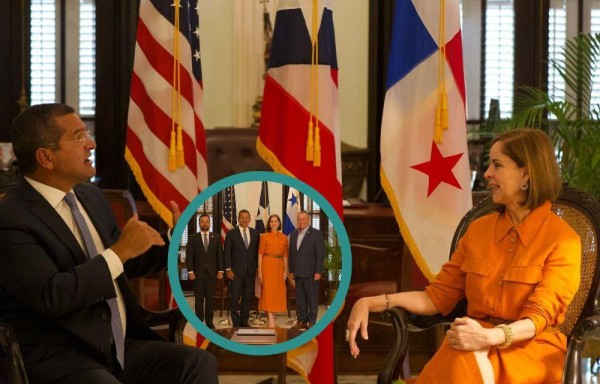 Primera dama se reúne con el gobernador de Puerto Rico 