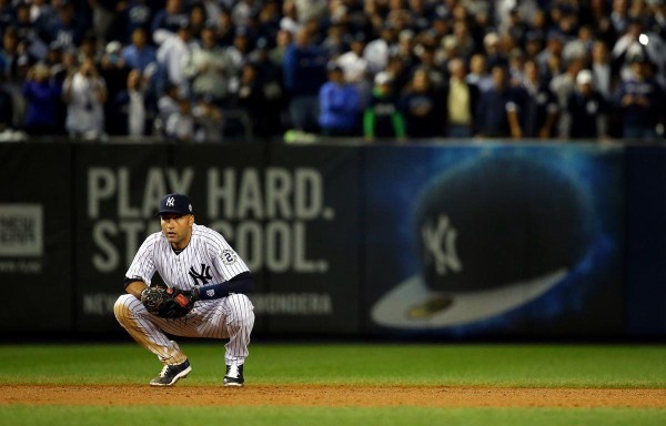 Derek Jeter decidió jugar su último partido en esa posición en el Yankee Stadium.