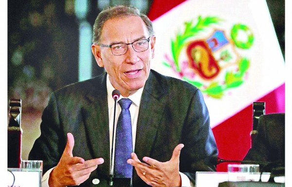 El preside te de Perú, Martín Vizcarra.