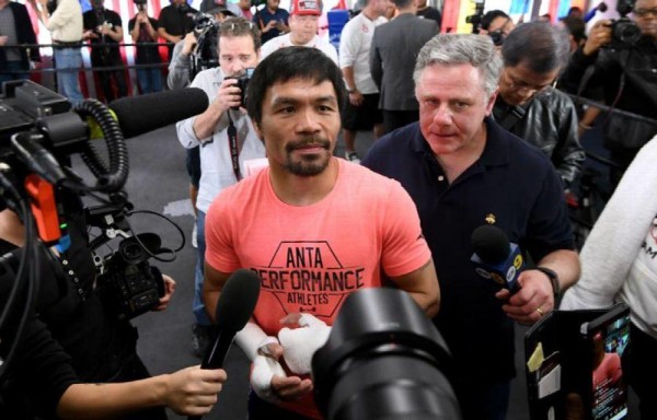 El boxeador filipino Manny 'Pacman' Pacquiao defenderá su cetro.