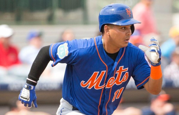 Rubén Tejada está de vuelta con los Mets de Nueva York