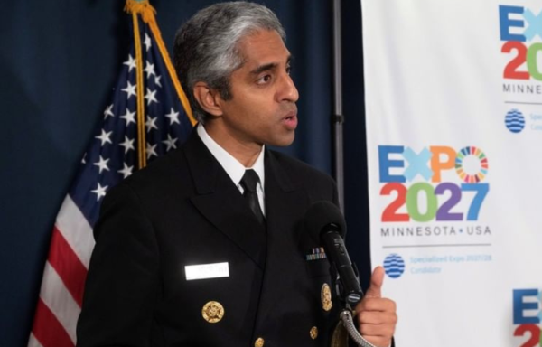 Cirujano general de Estados Unidos, Vivek Murthy.