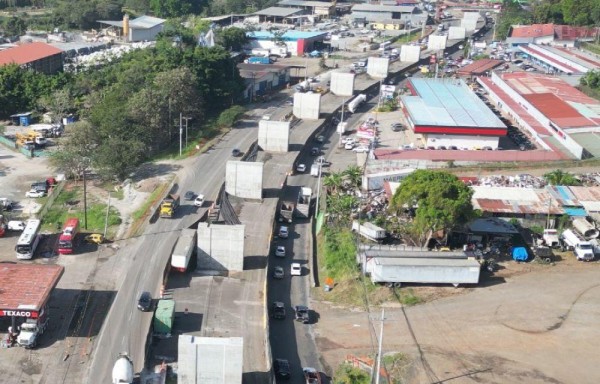 Avanzan obras viales en Panamá Oeste.