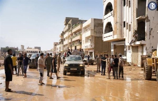 La ciudad de Derna es la más afectada por las fuertes lluvias.