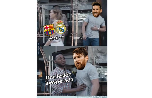 Lluvia de memes luego del partido entre el Barcelona vs Real Madrid