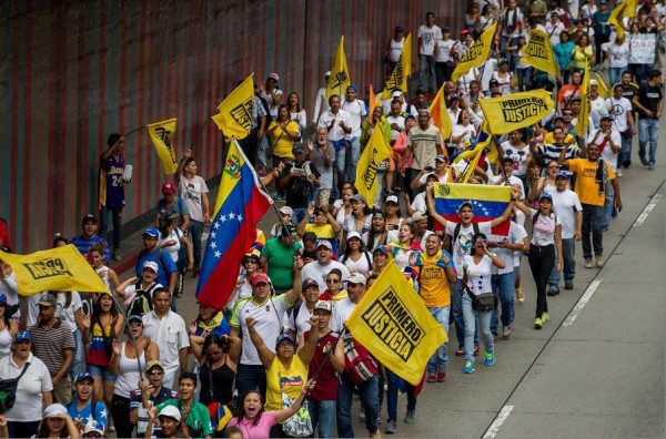 Venezolanos se preparan para realizar hoy la Toma de Caracas