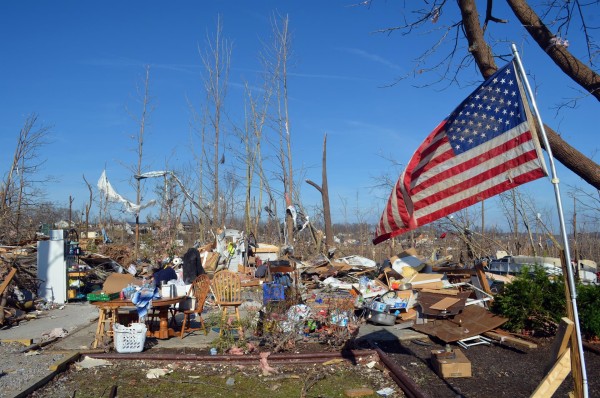 El tornado voló su casa en Kentucky: Esto antes era un sitio bonito. Ya no