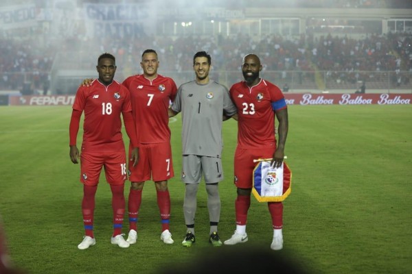 Penedo, Baloy, Blas Pérez y Tejada jugaron su último partido para Panamá