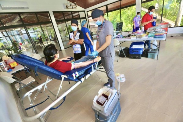 Inauguran centro para donación de sangre en el Parque Omar