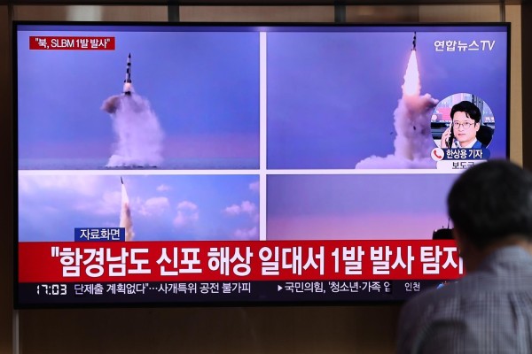 Corea del Norte lanza un misil balístico no especificado al mar de Japón