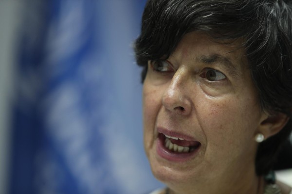 La directora del Programa Mundial de Alimentos (PMA) para América Latina y el Caribe, la española Lola Castro, en una imagen de archivo.