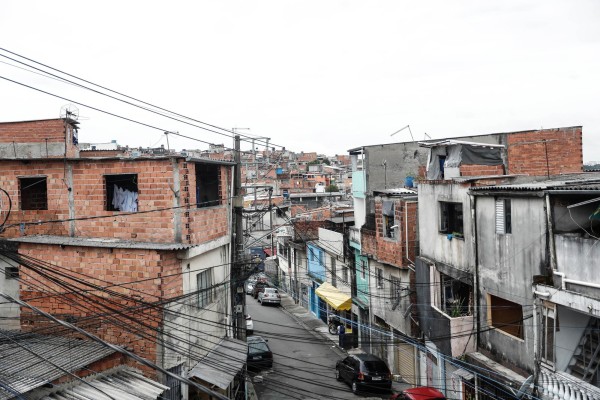 Vista de la favela Heliópolis en Sao Paulo, en una fotografía de archivo.