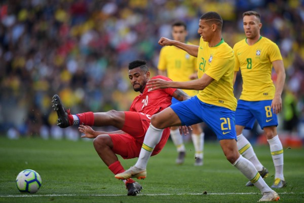 Panamá empata 1-1 frente a Brasil, Neymar fue testigo